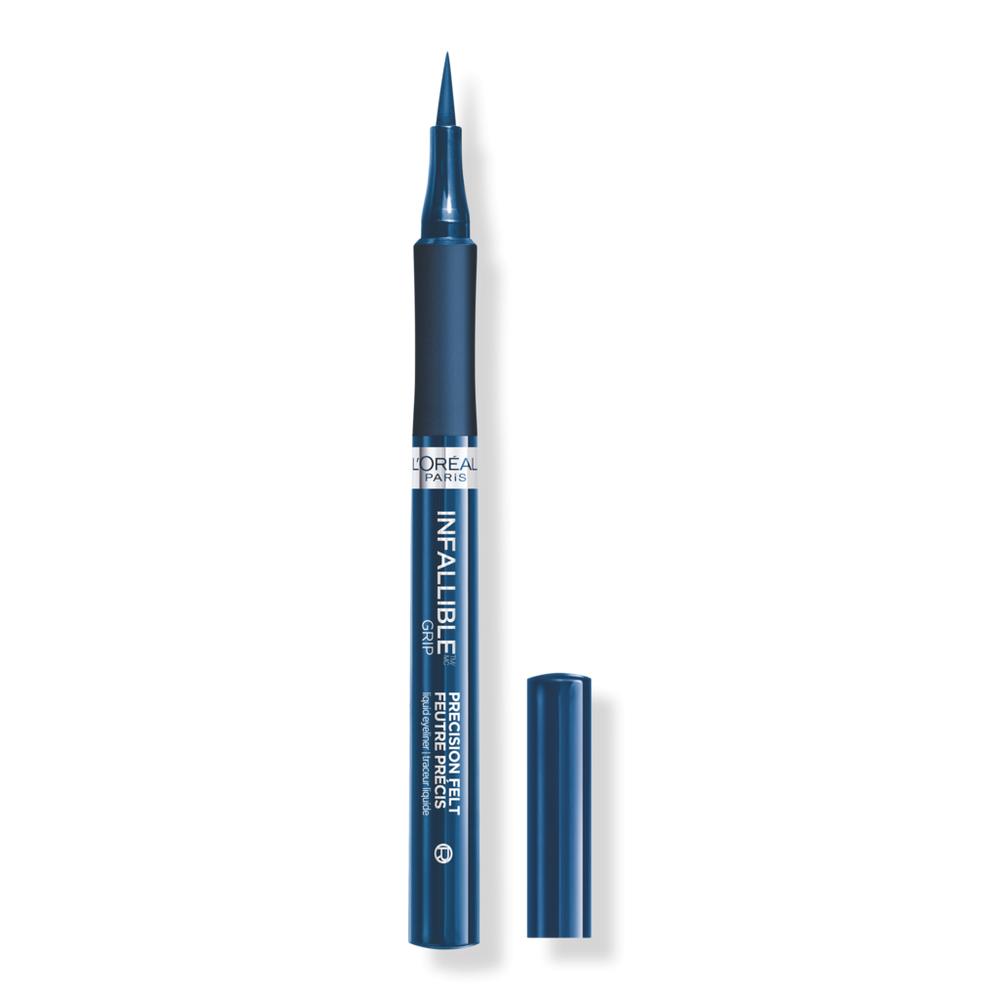 L'oreal Infallible Grip Precision Felt Liquid Eyeliner - Blue In Blue