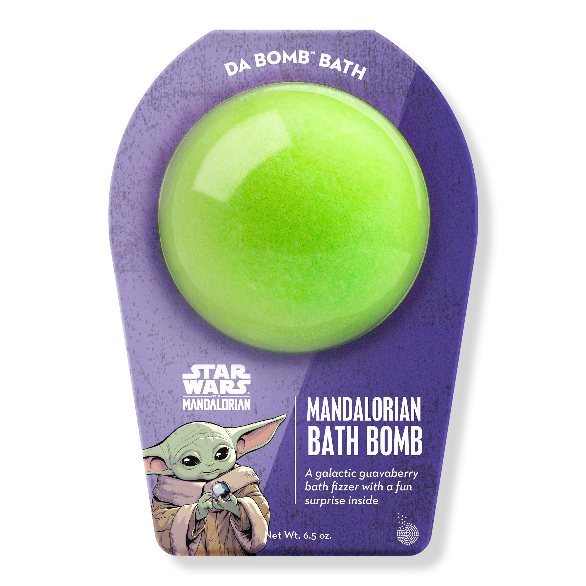 Da Bomb Star Wars Mandalorian (The Child) Galactic Guavaberry Bath Bomb #1