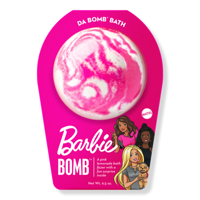 Da Bomb Barbie Pink Lemonade Swirl Bath Bomb