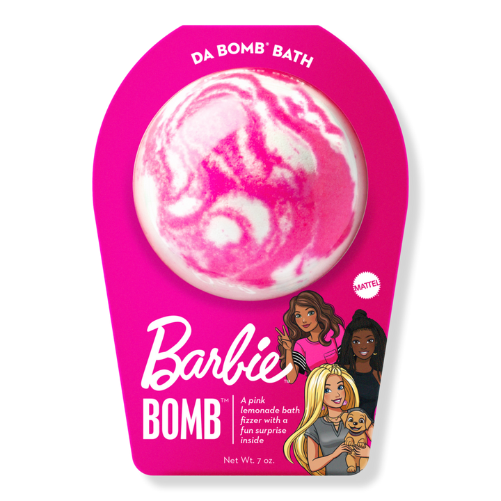 Da Bomb Barbie Pink Swirl Bath Bomb #1