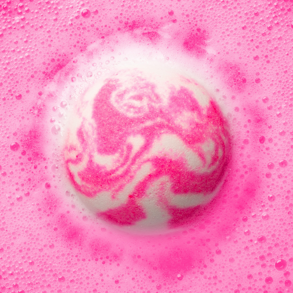 Da Bomb Barbie Pink Lemonade Swirl Bath Bomb #3