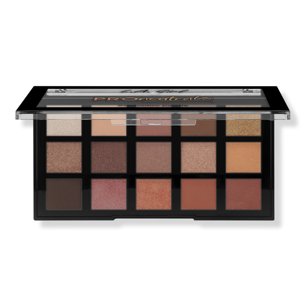 L.a. Girl Pro Neutrals 15 Color Eyeshadow Palette