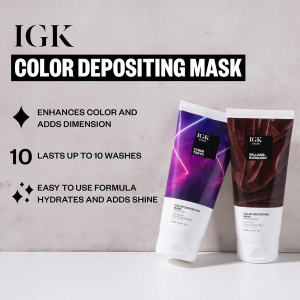 IGK Color Depositing Conditioning Hair Mask #3