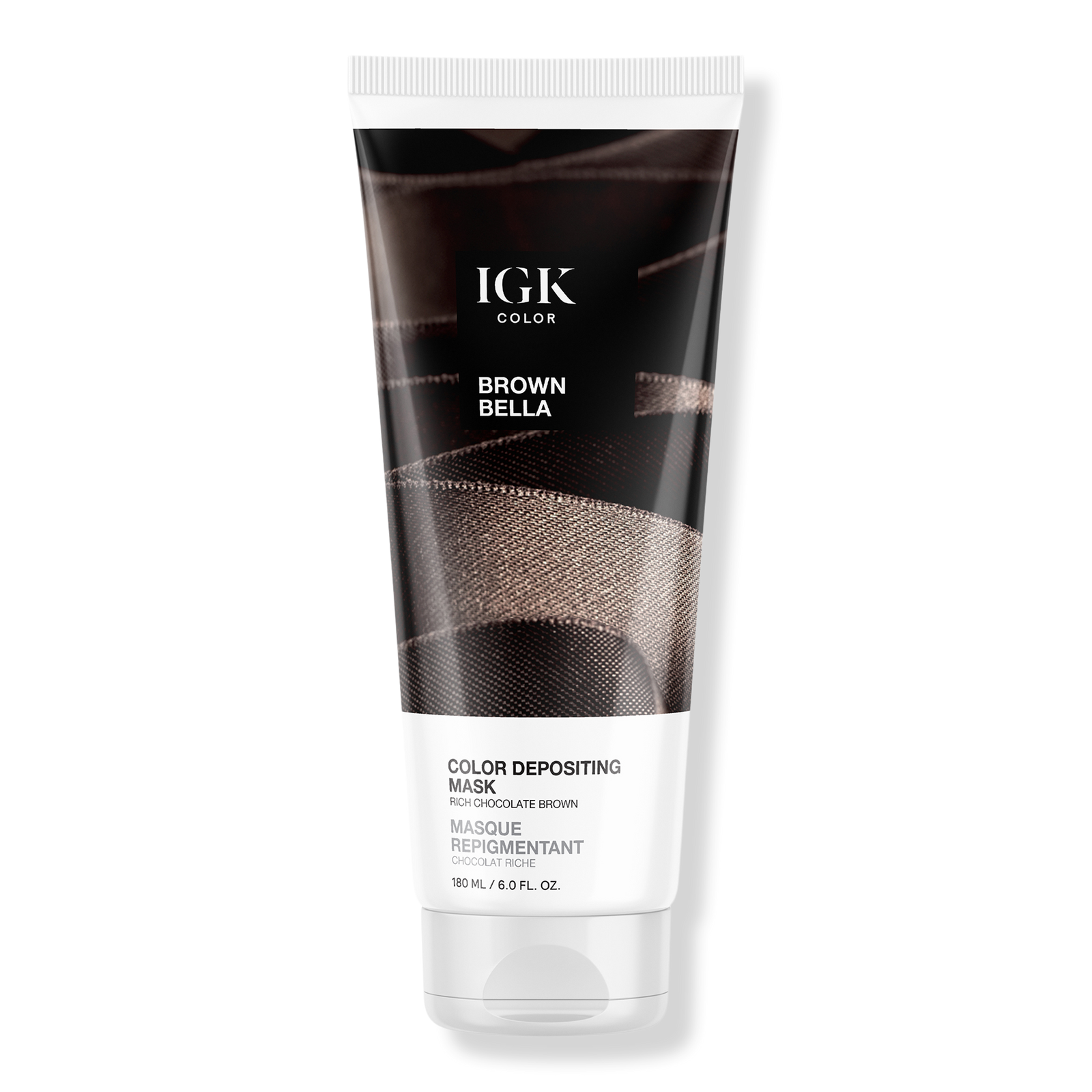 IGK Color Depositing Mask Brown Bella 6oz IGK Color Depositing Mask Brown Bella 6oz