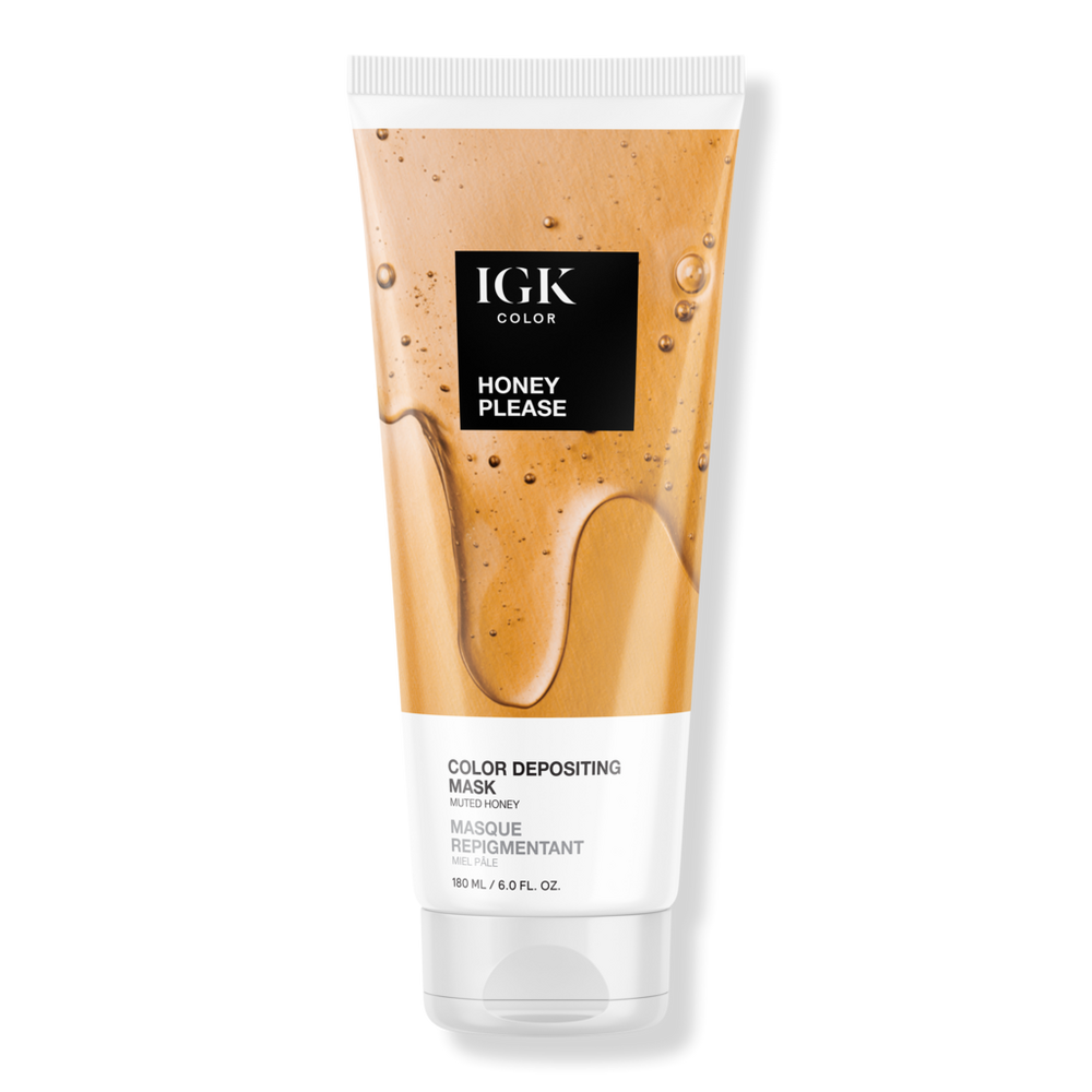 Igk Color Depositing Conditioning Hair Mask - Honey Please