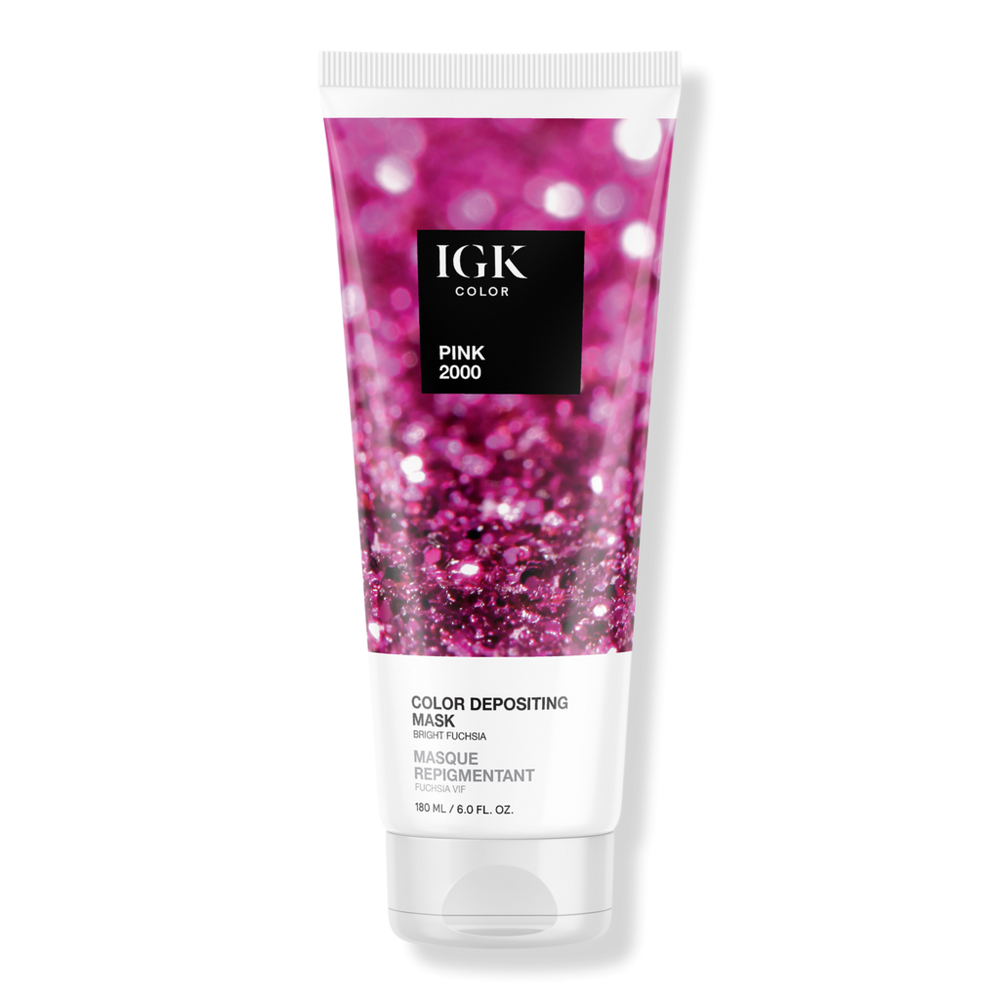 IGK Color Depositing Conditioning Hair Mask - Pink 2000