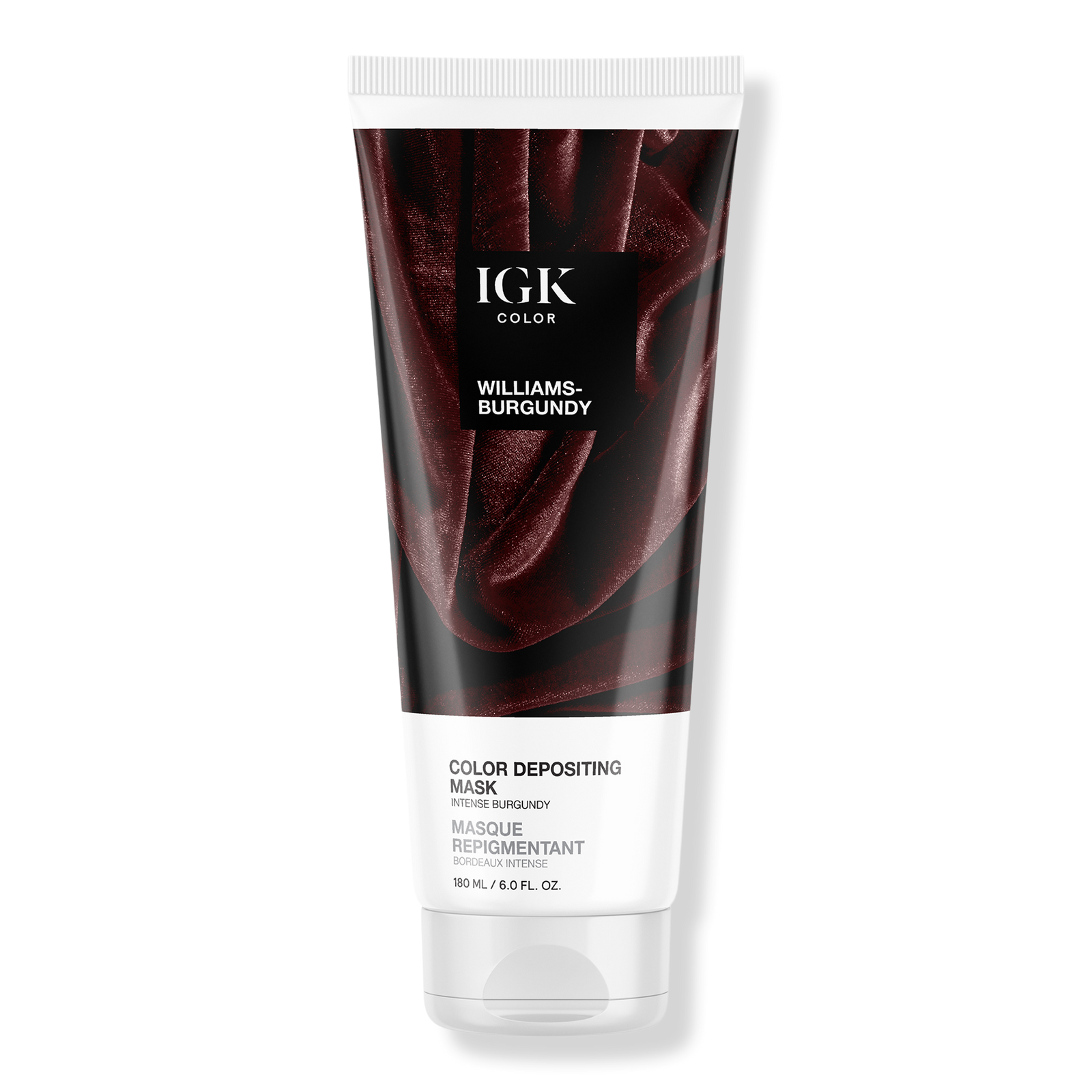 IGK Color Depositing Mask Williams-Burgundy 6oz IGK Color Depositing Mask Williams-Burgundy 6oz