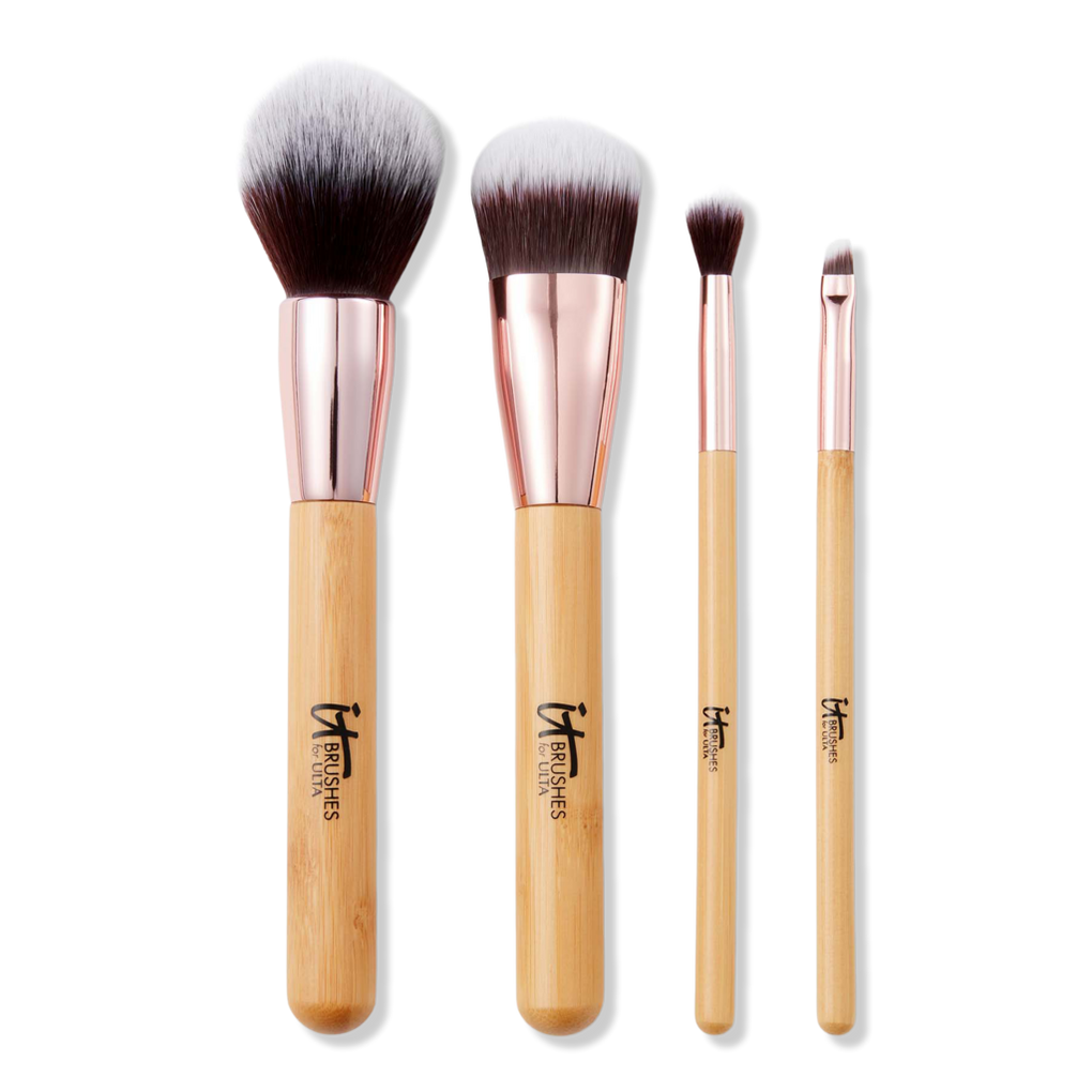 Super Professional Makeup Artist Complete 11-Piece Brush Kit - Bamboo