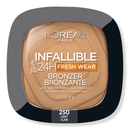 L'Oreal Infallible 24H Fresh Wear Soft Matte Bronzer - 250 Light