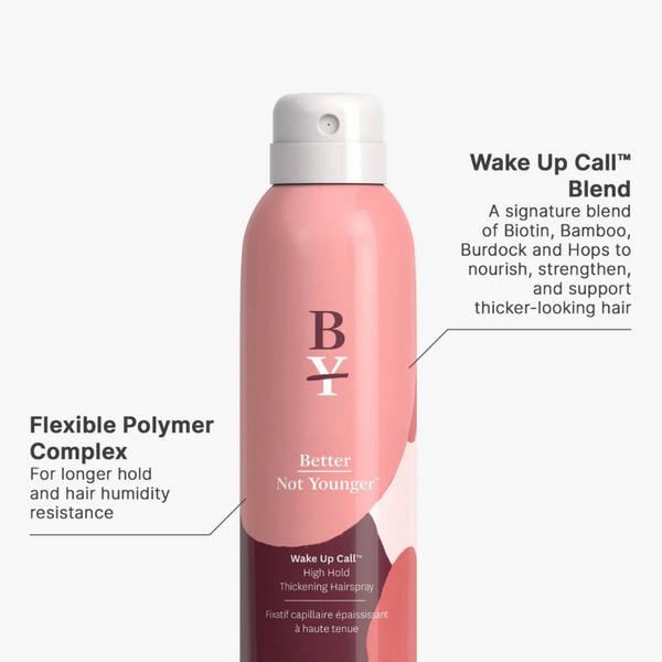 Better Not Younger Wake Up Call High Hold Thickening Hair Spray #2