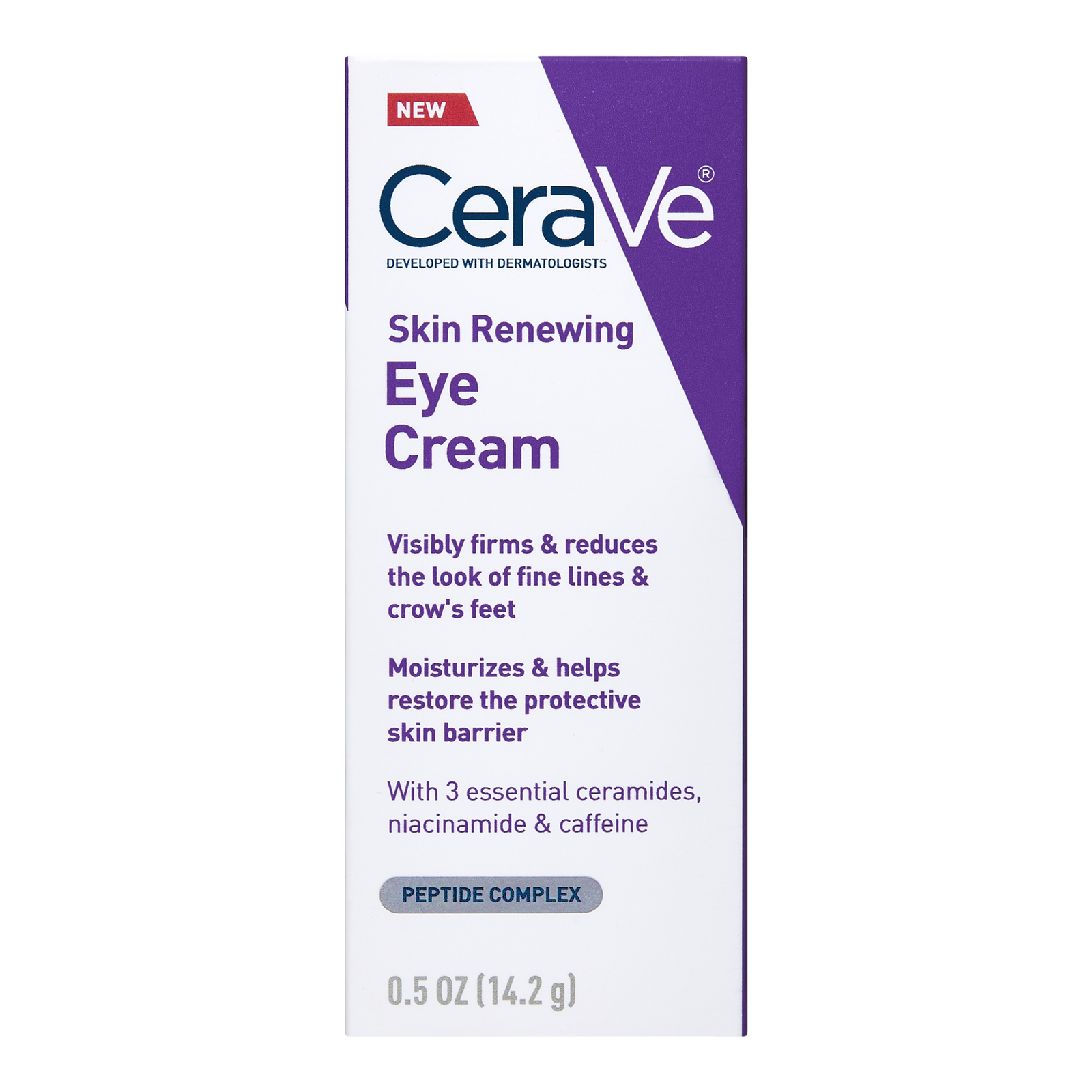 Skin Renewing Eye Cream with Peptide Complex for All Skin Types
