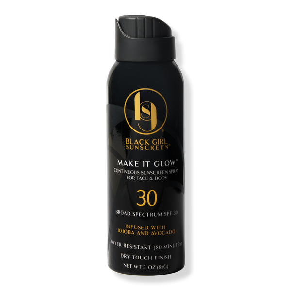 Black Girl Sunscreen Make It Glow Continuous Spray SPF30 #1