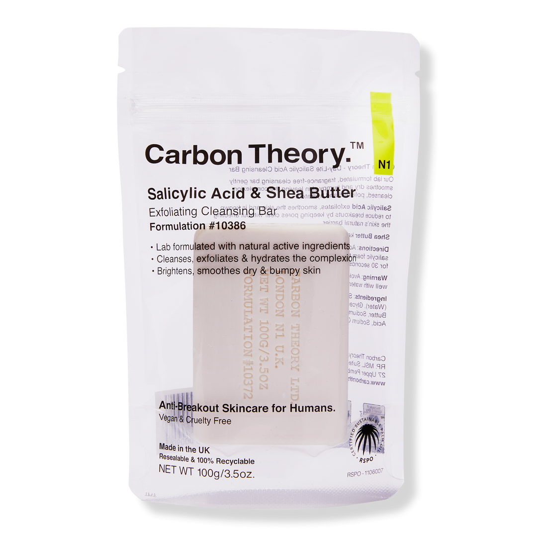 Carbon Theory. Salicylic Acid & Shea Butter Exfoliating Cleansing Bar #1