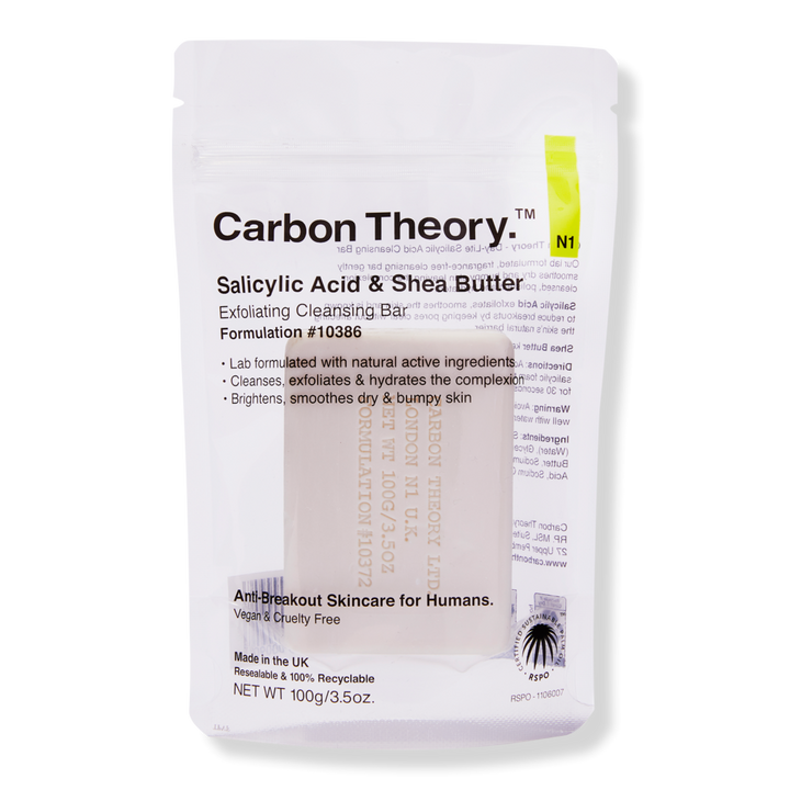 Salicylic Acid & Shea Butter Exfoliating Cleansing Bar Carbon Theory