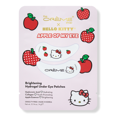 The Crème Shop Hello Kitty Apple Of My Eye Brightening Hydrogel Under Eye Patches