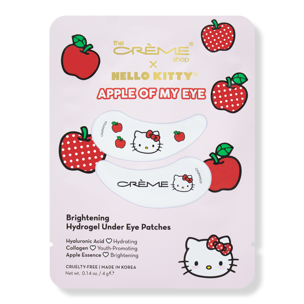 The Creme Shop Hello Kitty Apple Of My Eye Brightening Hydrogel Under Eye Patches