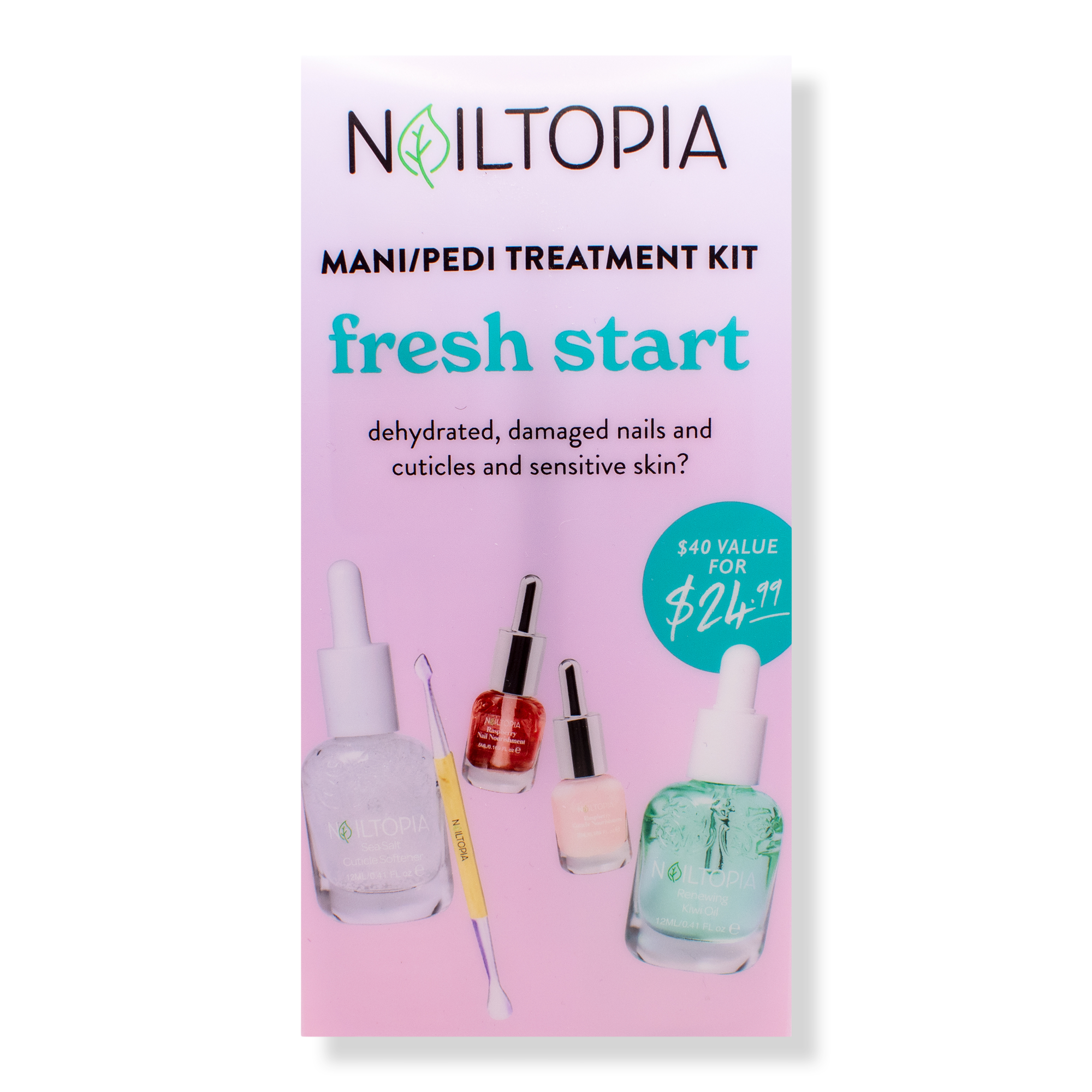 Nailtopia Fresh Start Mani/Pedi Treatment Kit #1