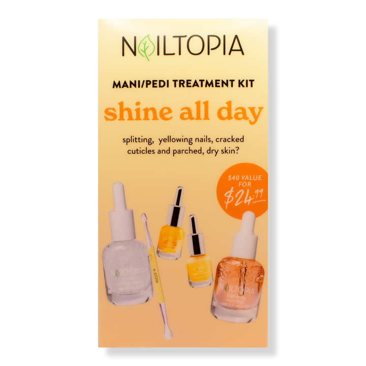 Nailtopia Shine All Day Mani/Pedi Treatment Kit #1