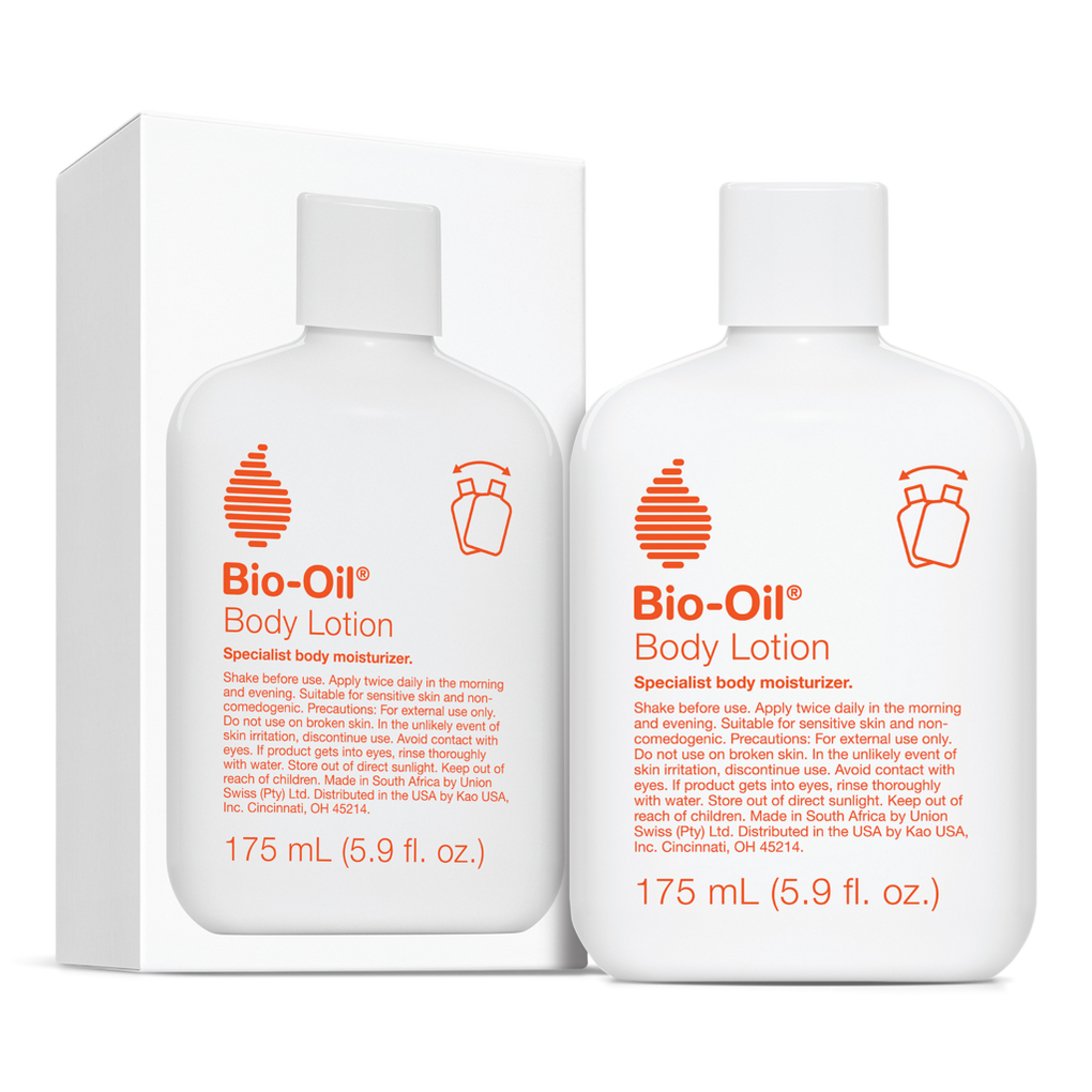  Bio-Oil Skincare Body Oil, Serum for Scars and Stretchmarks,  Face Moisturizer Dry Skin, Non-Greasy, Dermatologist Recommended,  Non-Comedogenic, For All Skin Types, with Vitamin A, E, 4.2 oz : Body Oils 