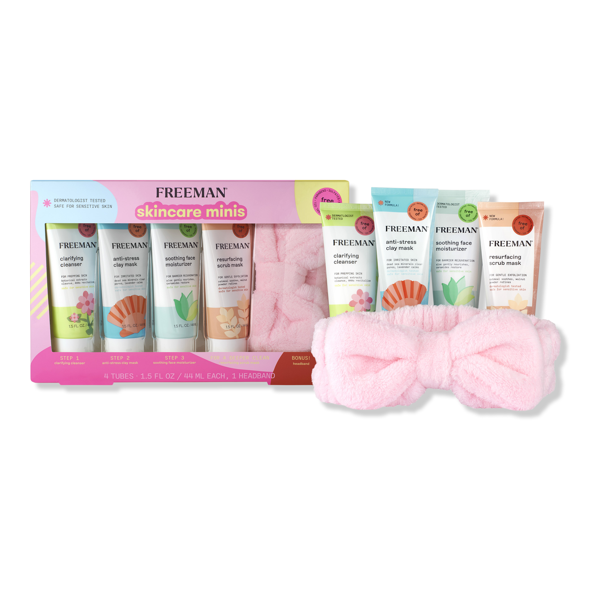 Freeman Skincare Minis Facial Mask Kit Big Apple Buddy