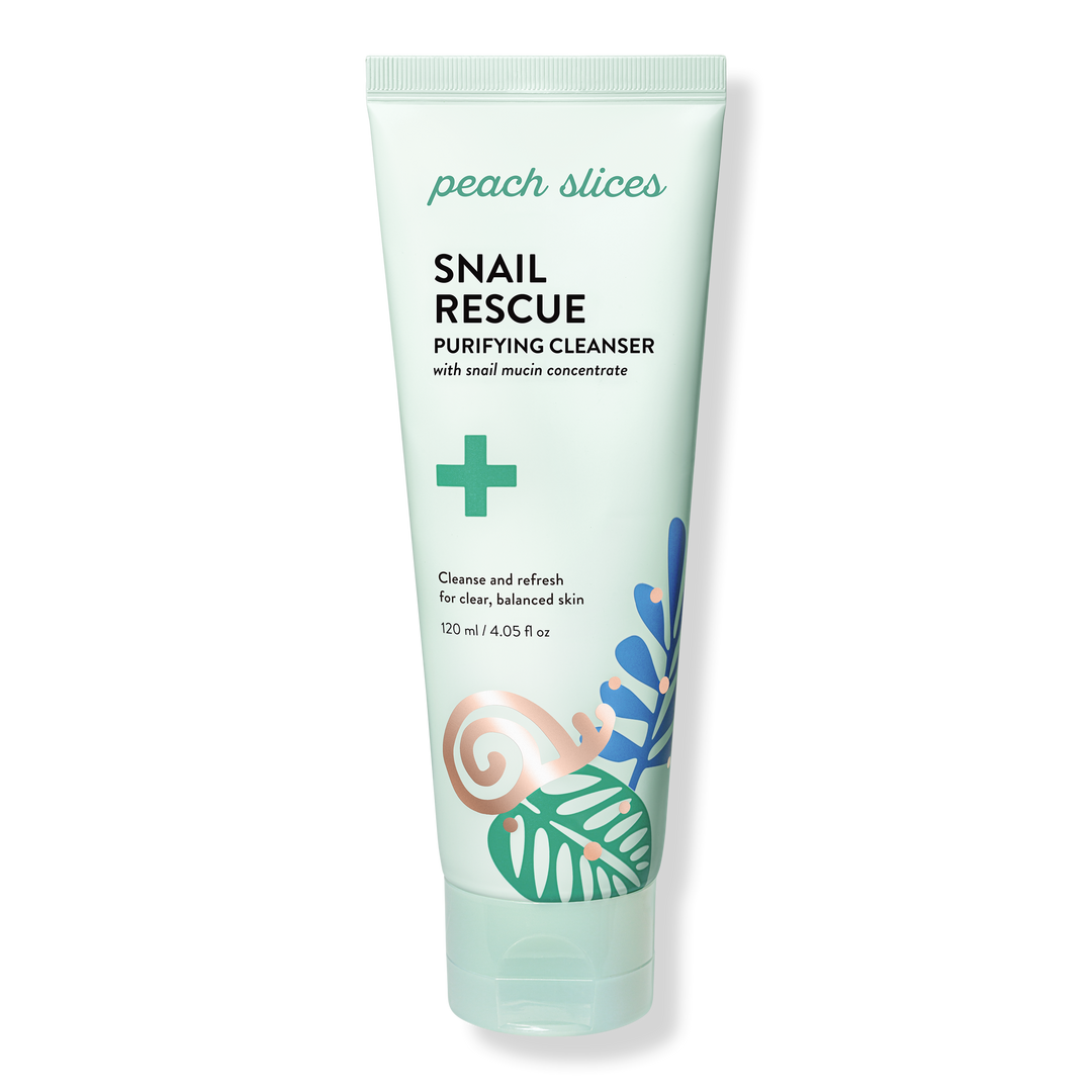 Peach Slices Snail Rescue Purifying Cleanser #1