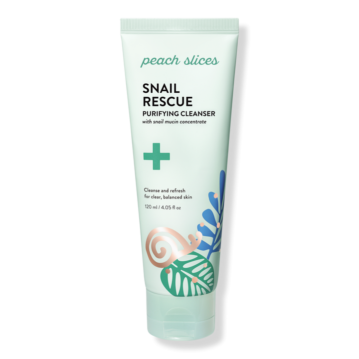 Peach Slices Snail Rescue Purifying Cleanser #1