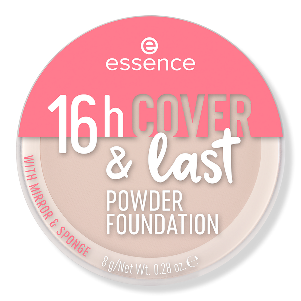 Essence 16h Cover & Last Powder Foundation - 01 Porcelain