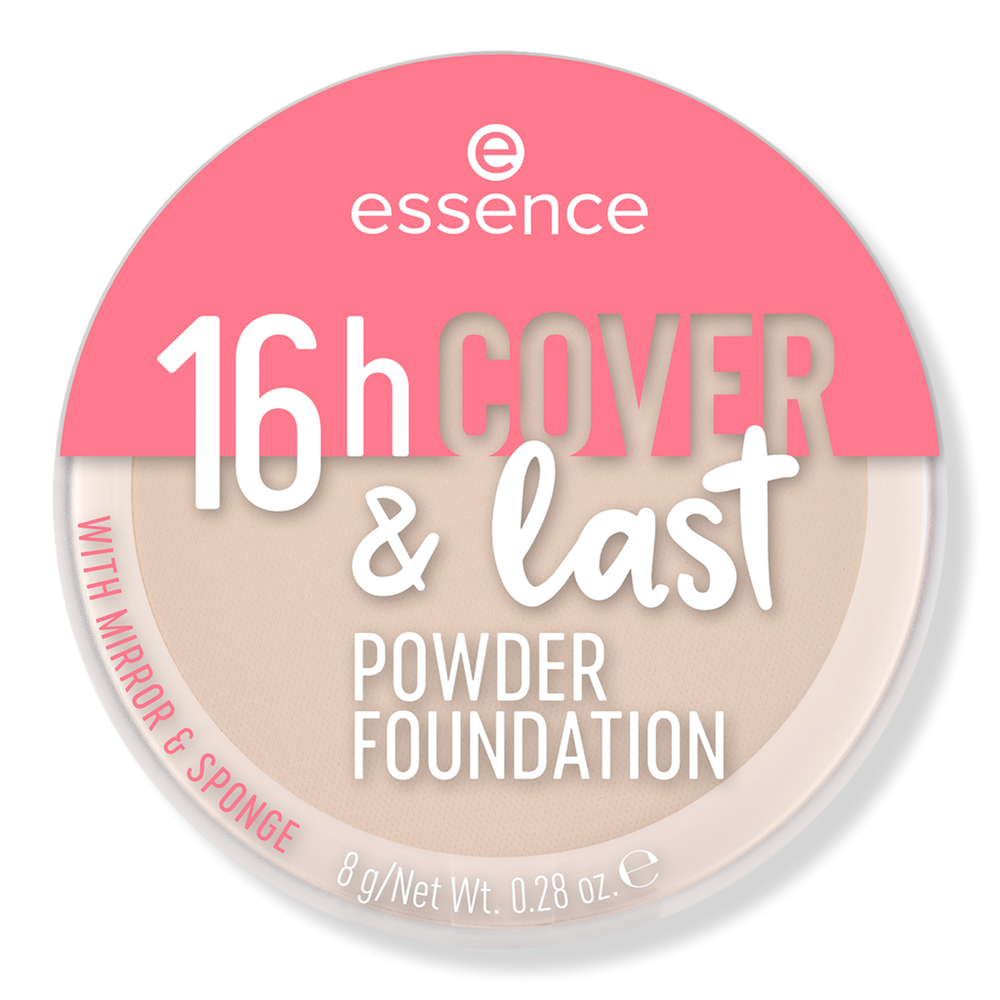 Essence 16h Cover & Last Powder Foundation - 03 Bright Beige