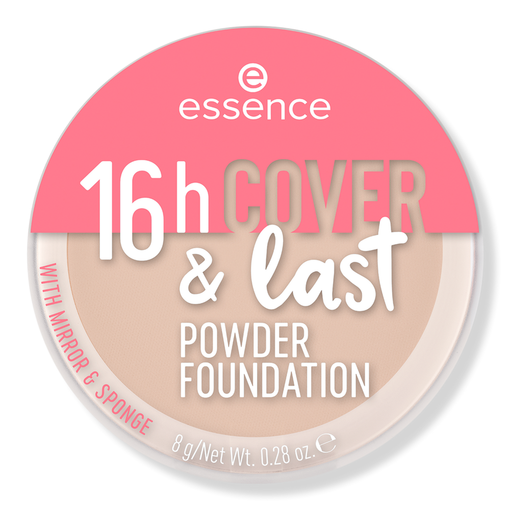 Essence 16h Cover & Last Powder Foundation - 07 Natural Suede