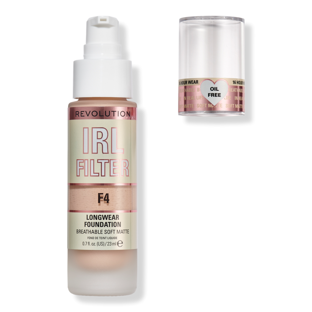 Revolution Beauty Irl Filter Longwear Foundation - F4