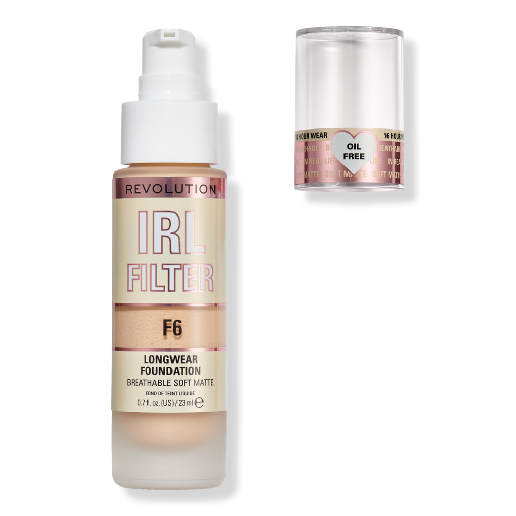 Makeup Revolution IRL Filter Longwear Foundation - F6
