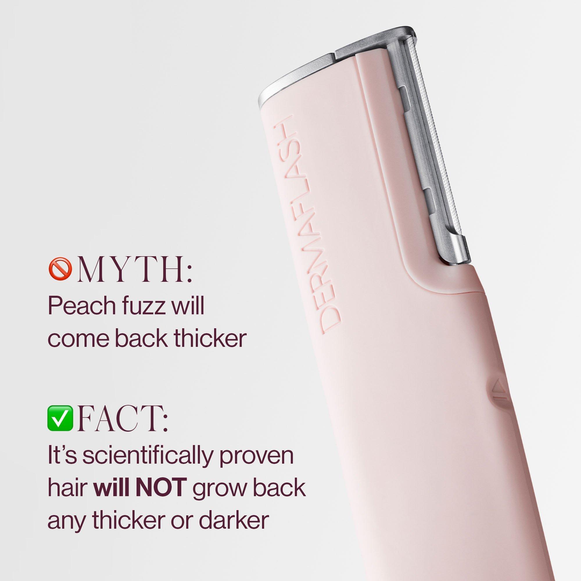 Прибор для дермапланинга и удаления пушковых волос Dermaflash Luxe+ Advanced Sonic, цвет: Пудровый — фото 8
