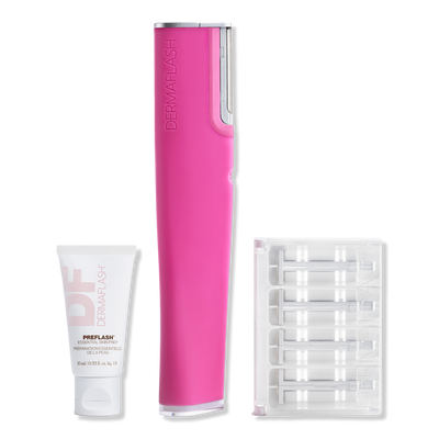DERMAFLASH LUXE+ Advanced Sonic Dermaplaning + Peach Fuzz Removal
