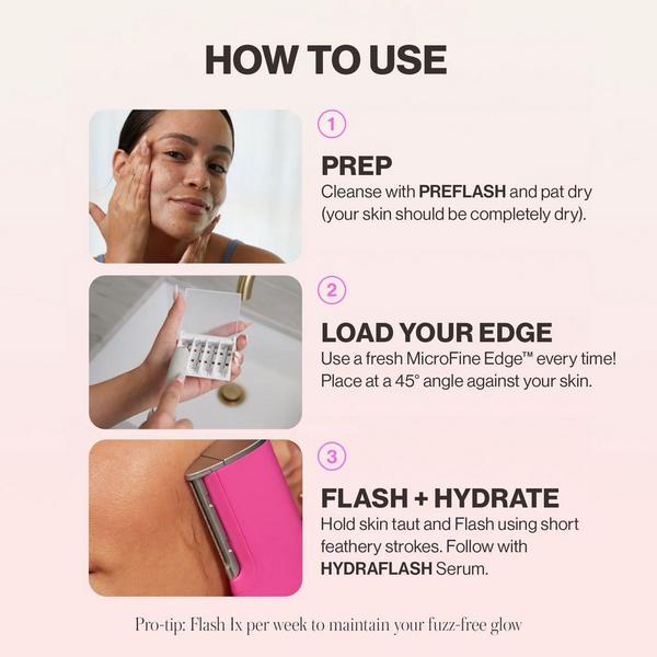 DERMAFLASH LUXE+ Advanced Sonic Dermaplaning + Peach Fuzz Removal #6