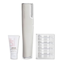 DERMAFLASH LUXE+ Advanced Sonic Dermaplaning + Peach Fuzz Removal - Stone