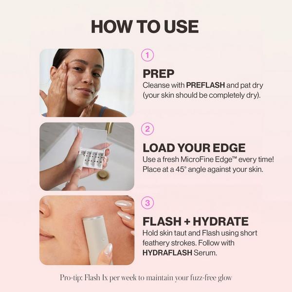 DERMAFLASH LUXE+ Advanced Sonic Dermaplaning + Peach Fuzz Removal #6