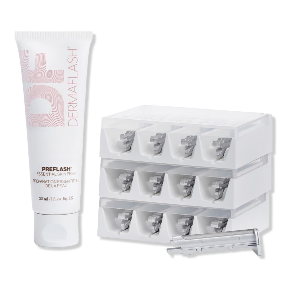 Dermaflash The Essentials Sonic Dermaplaning Refill Kit - 12-week
