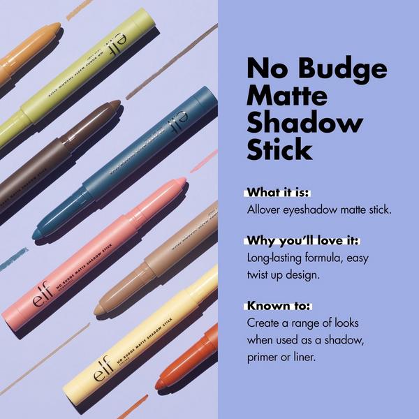 e.l.f. Cosmetics No Budge Matte Shadow Stick #4