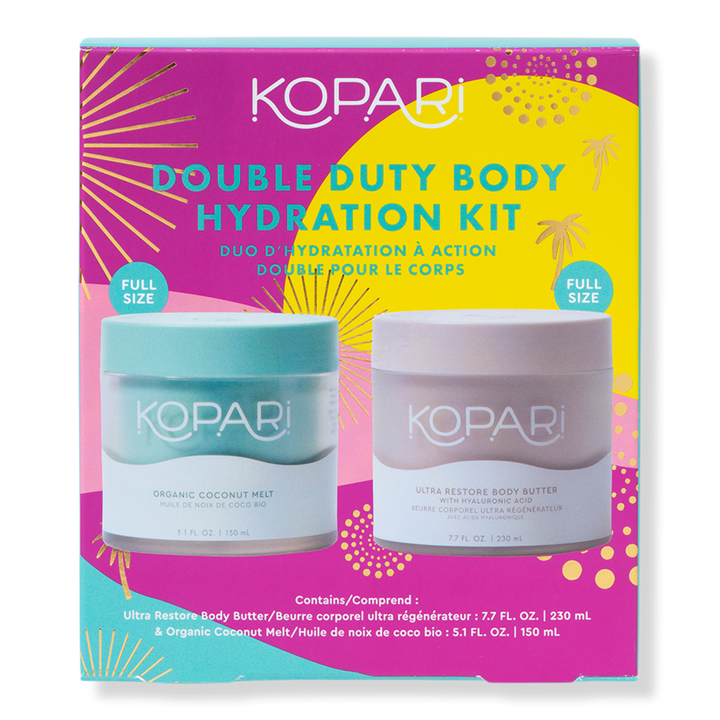 Kopari Beauty Double Duty Body Hydration Kit Full Size Duo #1