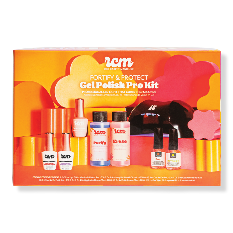 Red Carpet Manicure - Fortify & Protect Gel Polish Pro Starter Kit