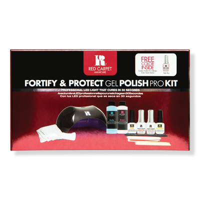 Red Carpet Manicure Fortify & Protect Gel Polish Pro Starter Kit