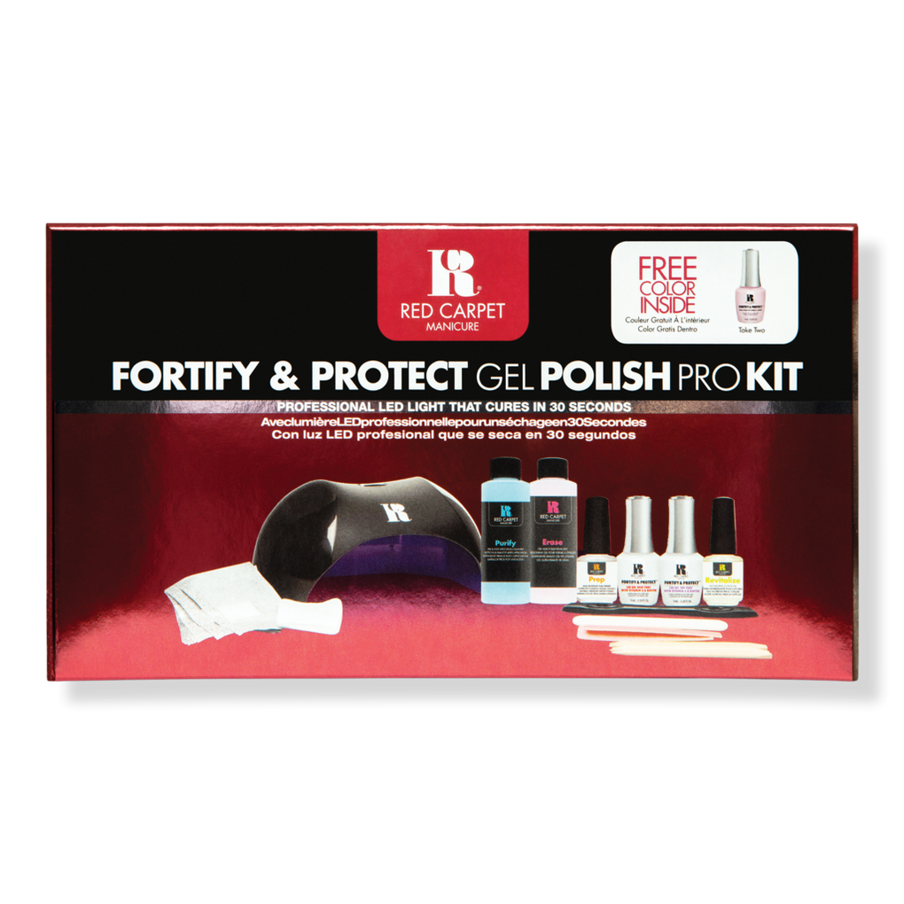 Eller Turist bunke Fortify & Protect Gel Polish Pro Starter Kit - Red Carpet Manicure | Ulta  Beauty