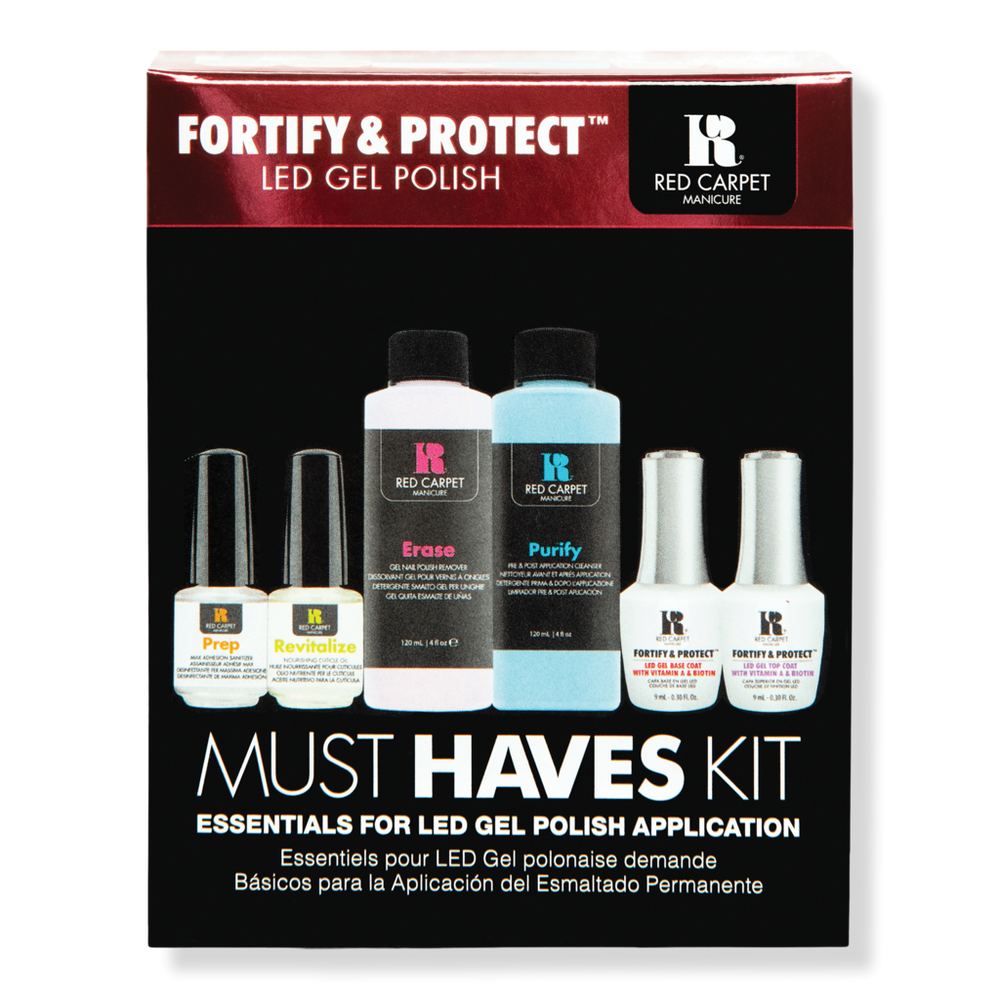 Red Carpet Manicure Fortify & Protect Must Haves Kit