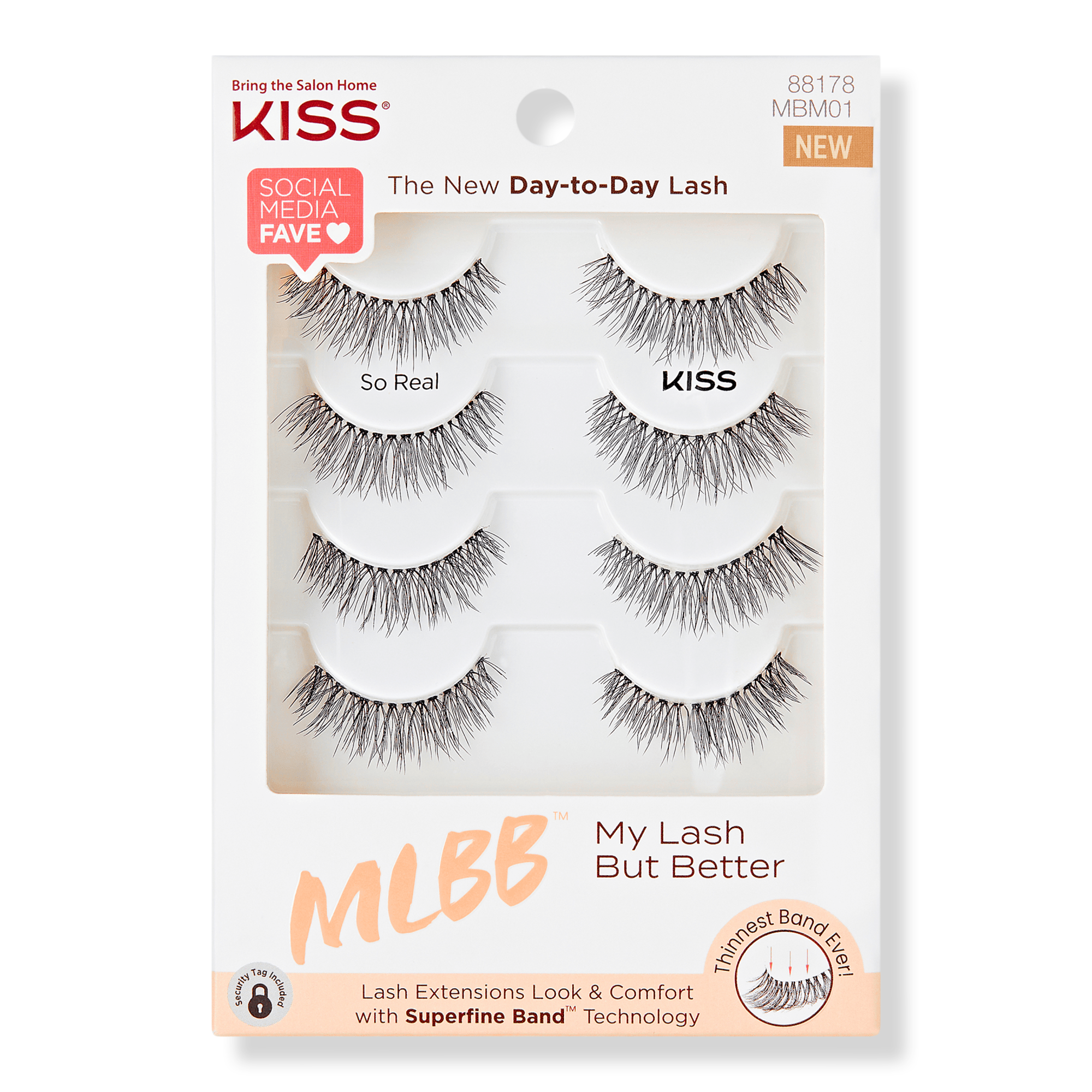 Kiss My Lash But Better False Eyelashes Multipack #1