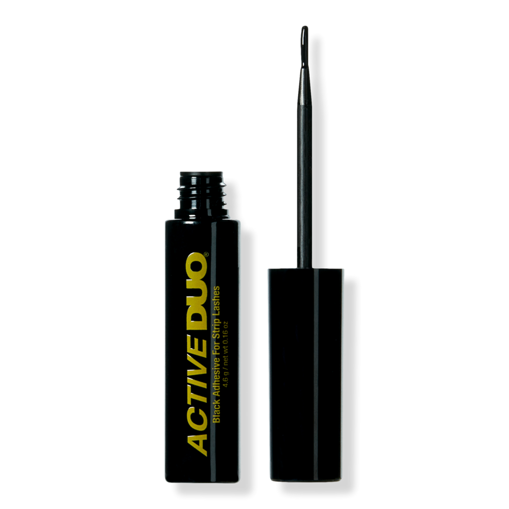 Ardell Active Duo Black Adhesive For Strip Lashes - Black In Black