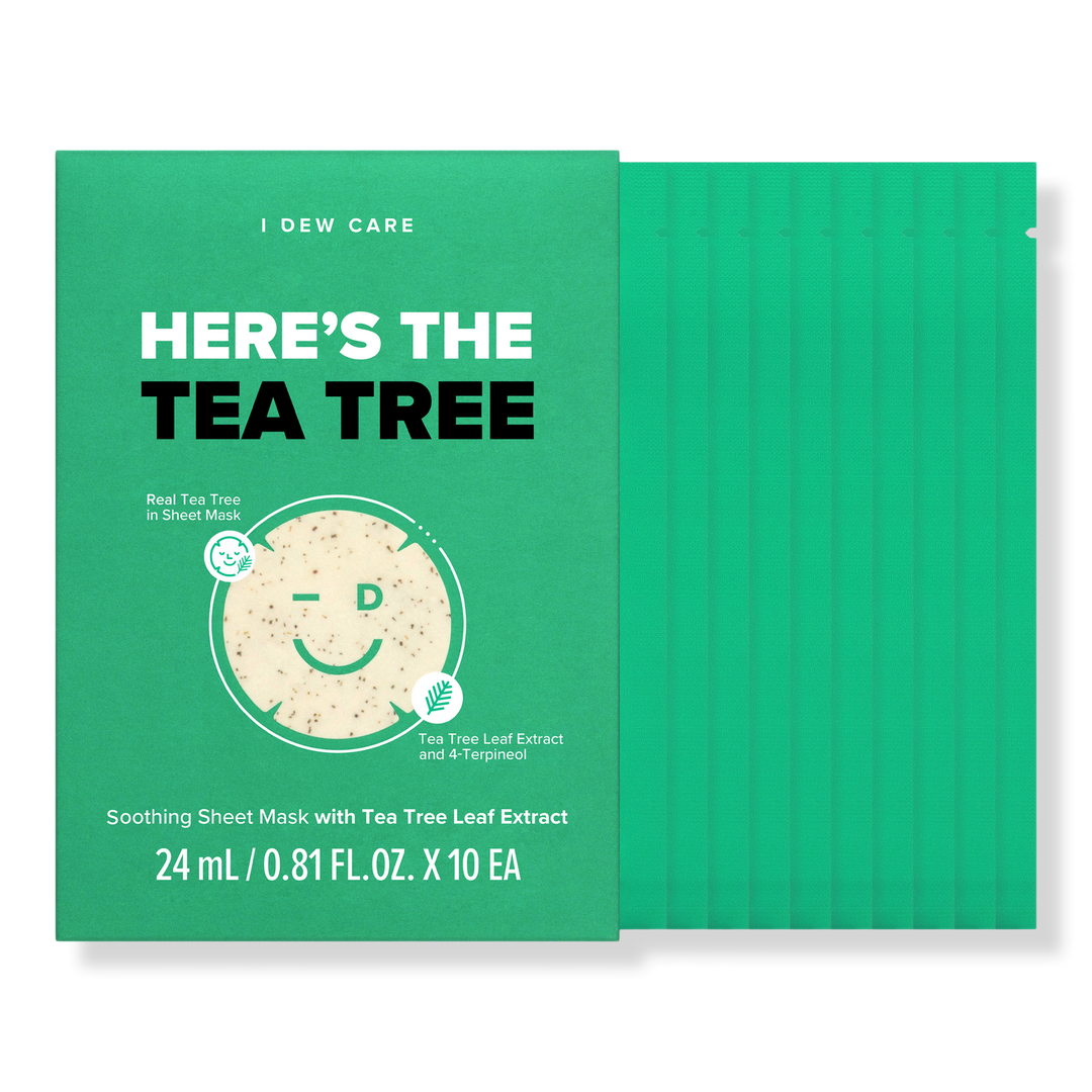 I Dew Care Here's The Tea Tree Soothing Tea Tree Sheet Mask #1