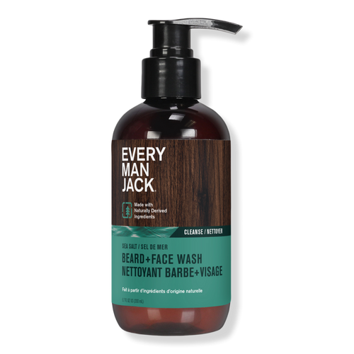 Sea Salt Hydrating Beard + Face Wash Every Man Jack Ulta Beauty