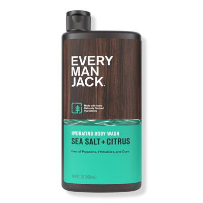 Every Man Jack Sea Salt + Citrus Men's Hydrating Body Wash