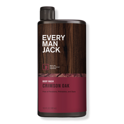 Every Man Jack Crimson Oak Men's Hydrating Body Wash