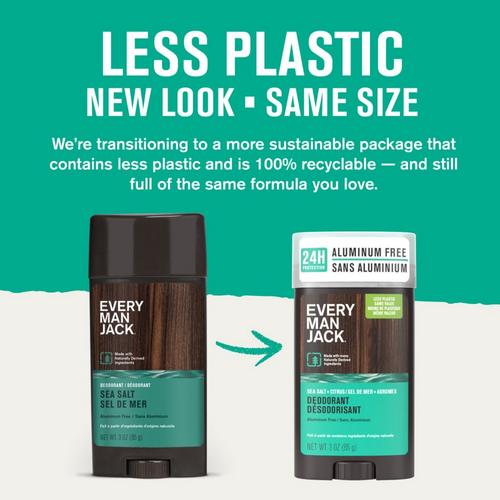 Every Man Jack Sea Salt AluminumFree Deodorant for Men 2